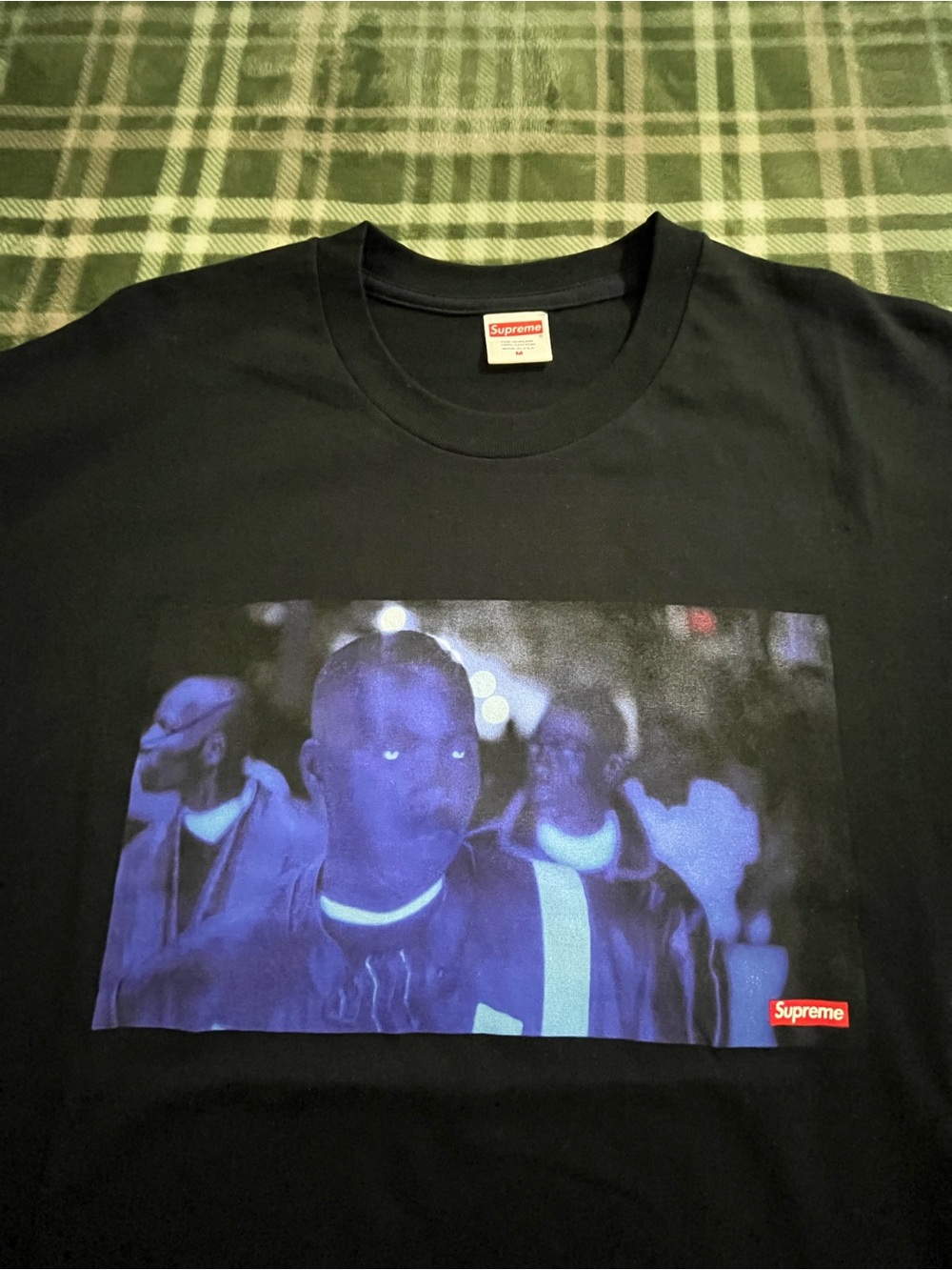 Supreme Belly Black Graphic Tee